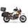 Complete set of SHAD TERRA TR40 adventure saddlebags and SHAD TERRA BLACK aluminium 37L topcase, including mounting kit SHAD MOTO GUZZI V 85 TT