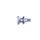 Stand supports ACCOSSATO ST002 without protection screw pitch M8, Titanium
