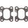 Exhaust gasket kit WINDEROSA 823206