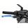 Brake lever without adapter PUIG 4.0 4110AP poklopna (foldable) blue/silver