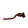 Clutch Lever ACCOSSATO ESD082 fixed CNC-worked aluminium, orange