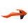 Radiator scoops POLISPORT 8417900001 (par) orange KTM/black