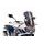 Windscreen PUIG RACING WITH SUPPORT + PROTECTION 9155F dark smoke
