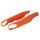 Swingarm protectors POLISPORT PERFORMANCE 8456500002 orange KTM