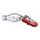 Exhaust head pipe guard POLISPORT ARMADILLO 8483700004 kratka (short) rdeč