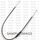Universal rear brake cable Venhill G02-2-001/BLK Črn