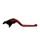 Ročica zavore ACCOSSATO EDF014 fixed CNC-worked aluminium, red