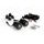 Auxiliary LED lights PUIG 3489N črna homologated, set