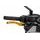 Brake lever without adapter PUIG 4.0 4130OP kratka (short) gold/silver