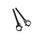 Adjustable straight clip-ons ACCOSSATO CP007 with inclination 6° - 10° (par)