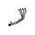 Decat pipe GPR CO.K.164.RACE.DEC Brushed Stainless steel