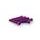 Screws PUIG ANODIZED 0346L violet M6 x 35mm (6pcs)