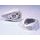 Crash sliders RDMOTO KTM13N white polyamide with silver caps