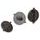 Peak screws CASSIDA CROSS CUP črna 3pcs