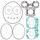 Top end gasket set WINDEROSA 610209