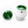Crash protectors RDMOTO KTM13N bela with green caps za KTM Super Duke 1290 / R 2014-2025, KTM Super Duke 1390 R / R EVO 2024-2026
