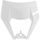 Headlight mask POLISPORT 8668600001 white KTM20