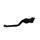 Clutch Lever ACCOSSATO ESA090 fixed CNC-worked aluminium, black