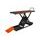 Motorcycle lift LV8 GOLDRAKE 800 EG800HCSE.O with electro-hydraulic unit, split version (orange)