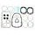 Celoten set tesnil za motor ATHENA P400068850750