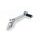 Brake foot pedal PUIG 22120P srebrna adjustable