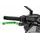 Brake lever without adapter PUIG 4.0 4110VY poklopna (foldable) green/titan