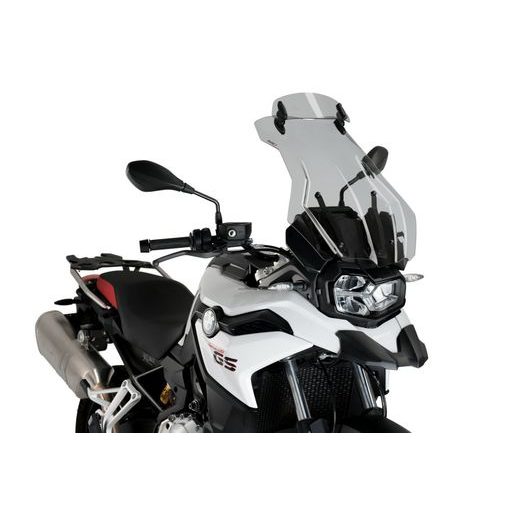 Windscreen PUIG TOURING WITH VISOR 9771H smoke
