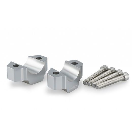 Risers PUIG 22100P srebrna height 20mm, d 29mm