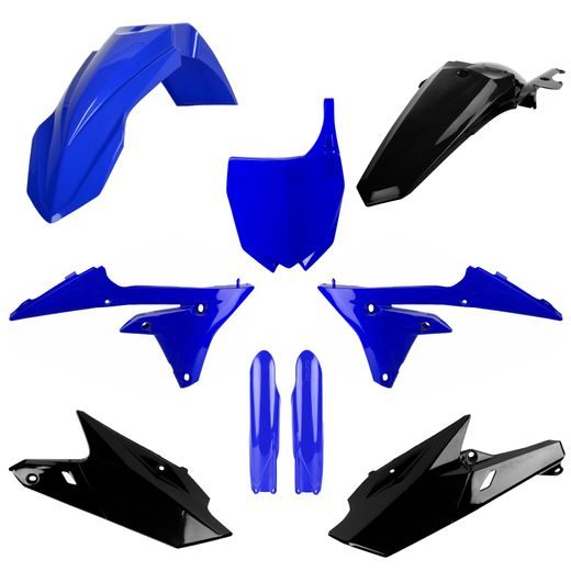 Set plastik POLISPORT 91407 blue yam 98/black