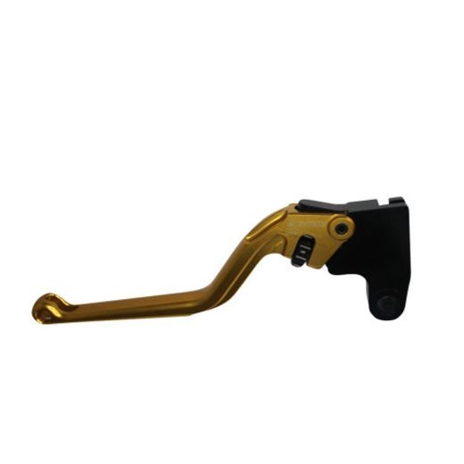 Clutch Lever ACCOSSATO EST333 fixed CNC-worked aluminium, gold