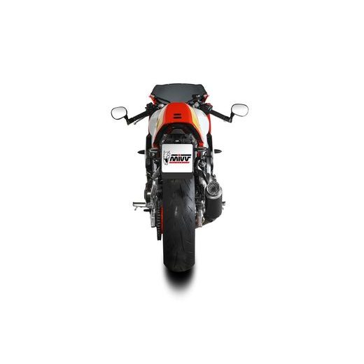 Full exhaust system 3x1 MIVV GPpro Y.082.KXBP Črn