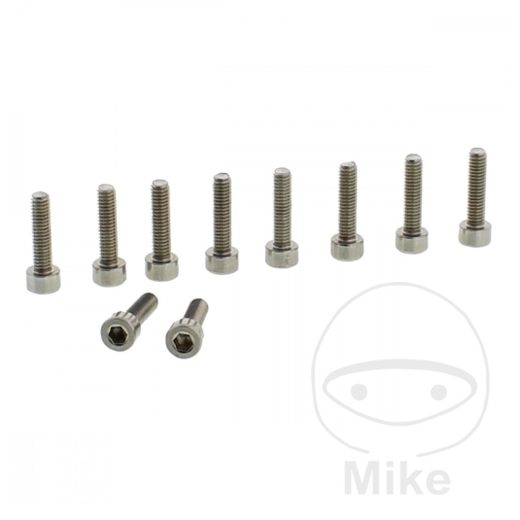 Cap head bolts JMT DIN 912 A2 M4X0.7 16 mm 10 pieces
