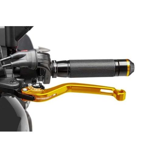 Clutch lever without adapter PUIG 270ON dolga (long) gold/black