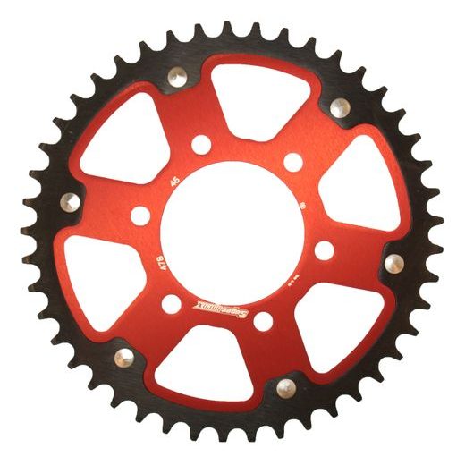 Zadnji verižnik (zobnik) SUPERSPROX STEALTH RST-478:45-RED rdeč 45T, 520
