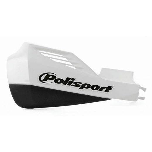 Handguard POLISPORT MX ROCKS 8306400043 with lever mounting system bela