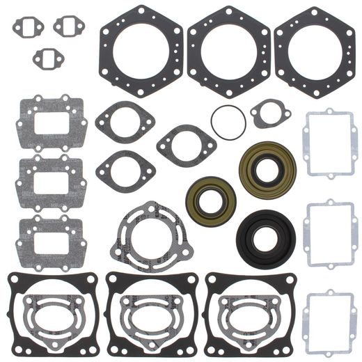 Complete gasket set with oil seal WINDEROSA 611410