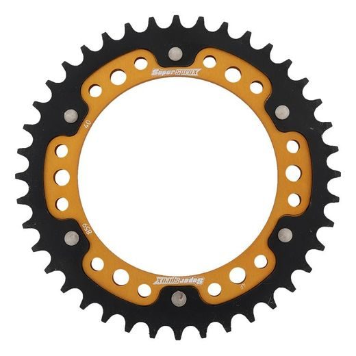 Rear sprocket SUPERSPROX STEALTH RST-859:40-GLD zlata 40T, 530