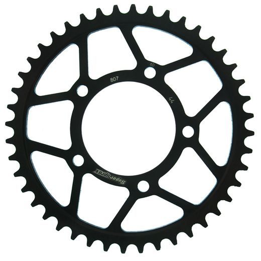 Zadnji verižnik (zobnik) SUPERSPROX RFE-807:44-BLK črna 44T, 525