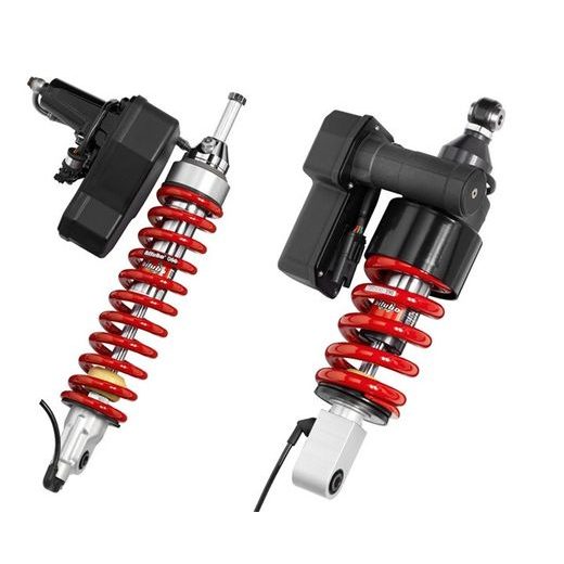 Kit front and rear monoshock BITUBO VKE for Showa ESA OEM provided with BITUBO spring