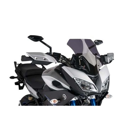 Windscreen PUIG RACING 7645F dark smoke