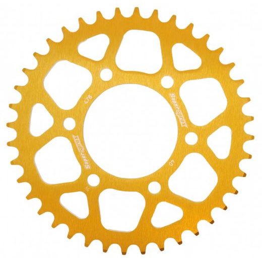 Rear ALU sprocket SUPERSPROX RAL-478:40-GLD zlata 40T, 520