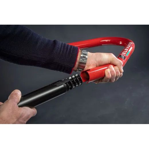 Universal rear stand LV8 E620LV.KR with V fork cursors black/red