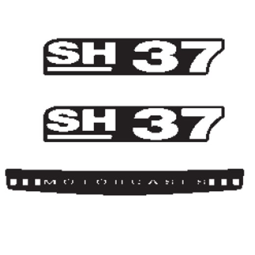 Stickers SHAD D1B371ETR za SH37