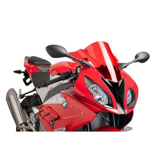 Windscreen PUIG RACING 7564R rdeč