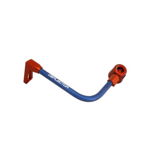 Lever guard ACCOSSATO DE002 with blue hose and joint left, aluminium