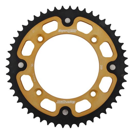 Zadnji verižnik (zobnik) SUPERSPROX STEALTH RST-209:50-GLD zlata 50T, 420