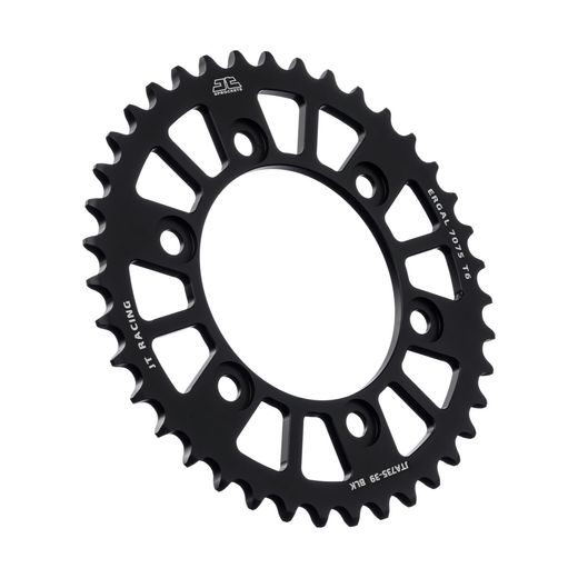 Aluminijasti zadnji verižnik (zobnik) JT JTA 735-39BLK 39T, 520 Črn