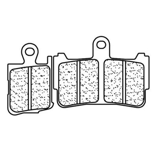 Zavorne obloge CL BRAKES 1216 A3+ (4 kosi v kompletu)