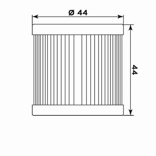 Oljni filter MIW S3015 (alt. HF139)