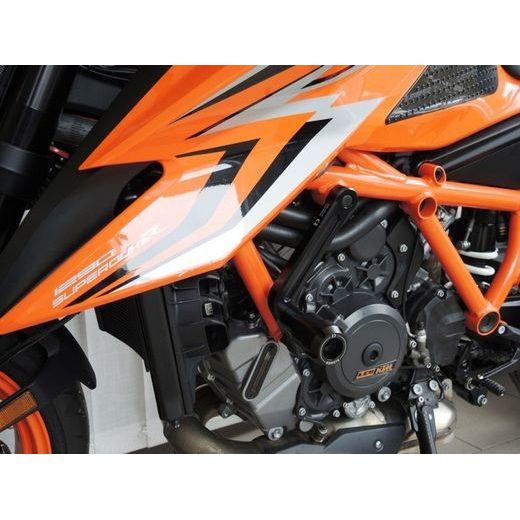 Crash protectors RDMOTO KTM13N white polyamide